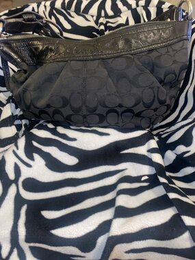 Coach Medium Soho Signature Pleated Hobo.